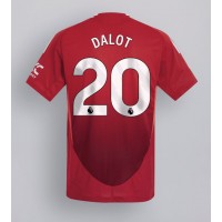 Manchester United Diogo Dalot #20 Hemmatröja 2024-25 Korta ärmar